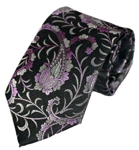 L A Smith Tie F1699/4 Purple